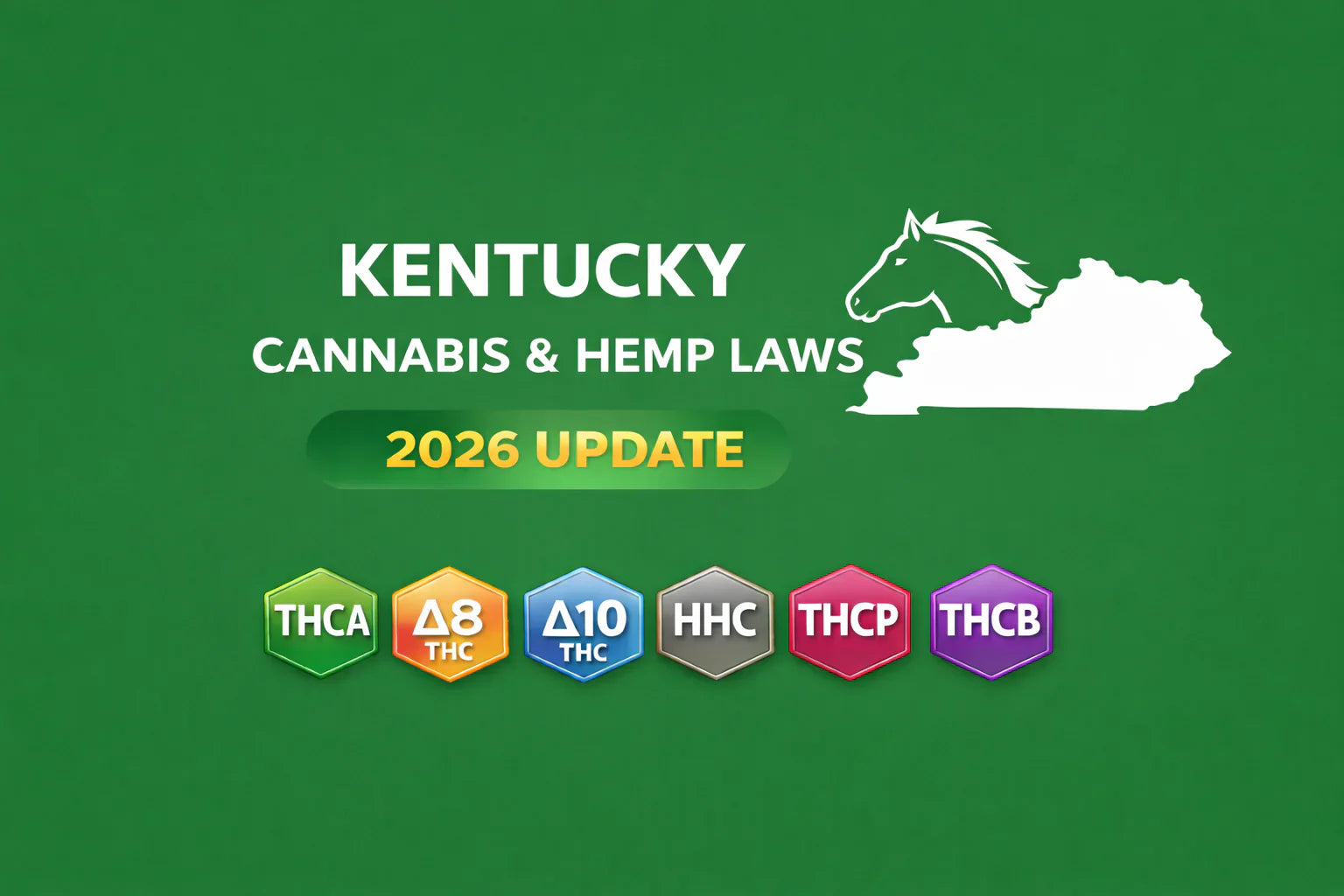 Kentucky Cannabis & Hemp Laws (THCA, D8, D10, HHC, THCP, THCB) — 2026 Update