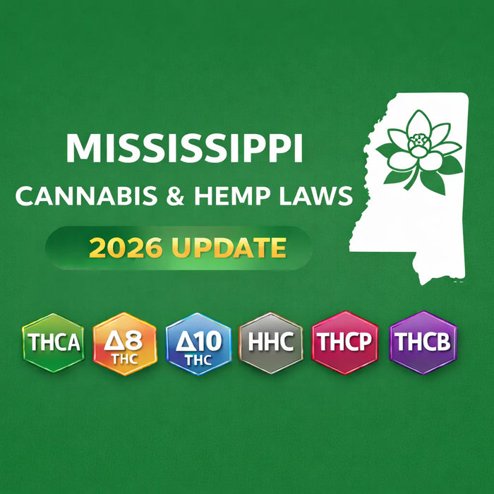 Mississippi Cannabis & Hemp Laws (THCA, D8, D10, HHC, THCP, THCB) — 2026 Update