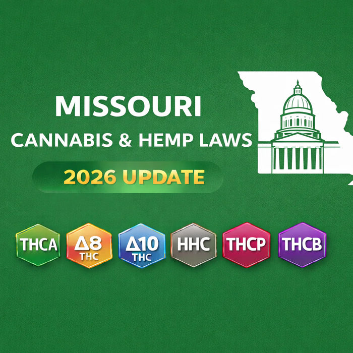 Missouri Cannabis & Hemp Laws (THCA, D8, D10, HHC, THCP, THCB) — 2026 Update