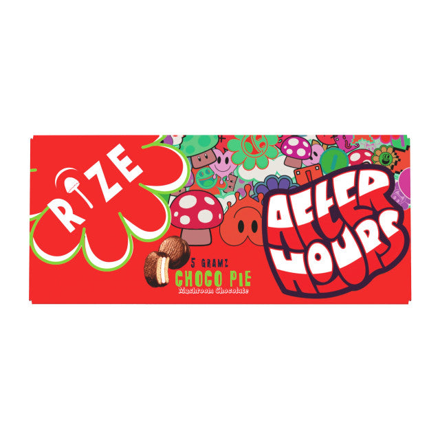 After Hours - RIZE - Mushroom - Chocolate Bar - Burning Daily