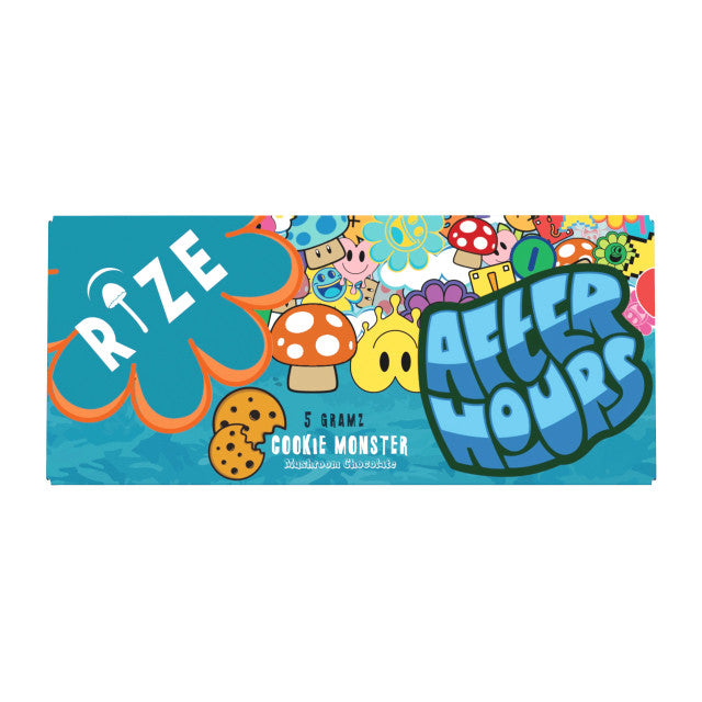 After Hours - RIZE - Mushroom - Chocolate Bar - Burning Daily