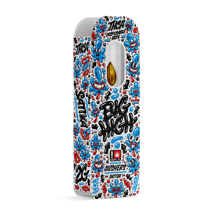 Big High - THCA - Disposable - Gushers - 2G - Burning Daily