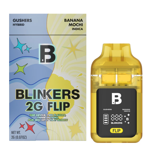 Blinkers - Flip - Dual Chambers - Disposable - Gushers x Banana Mochi - 2G