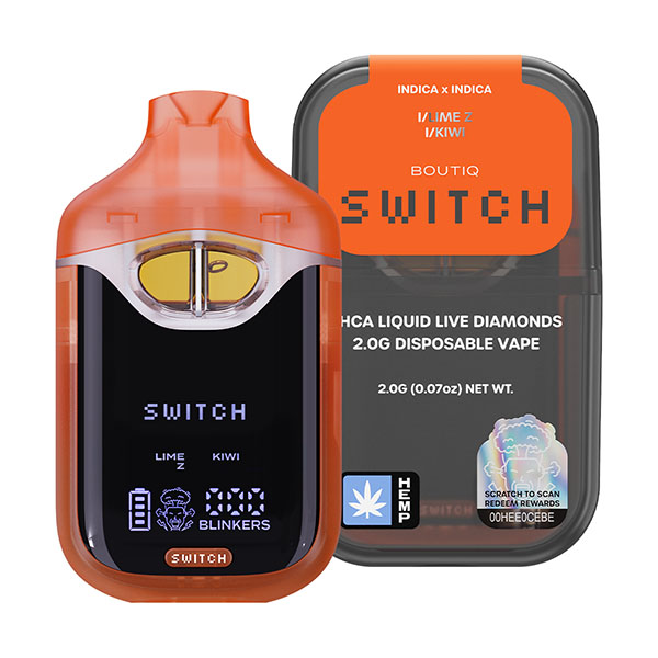 Boutiq - Switch - THCA - Liquid Live Diamonds - Disposable BD LOGISTICS Boutiq - Switch - THCA - Liquid Live Diamonds - Disposable BD LOGISTICS