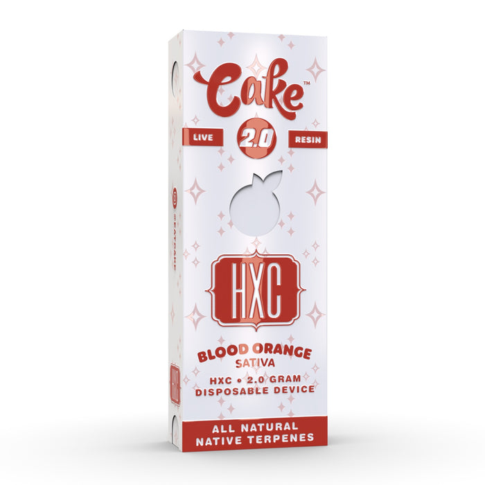 Cake - HXC - Disposable - Blood Orange - 2G