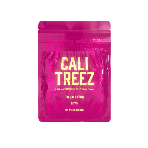 Cali Extrax - Cali Treez - THCA - Flower - OG Cali Kush - 3.5G - Burning Daily