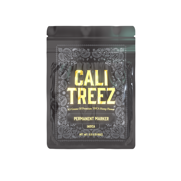 Cali Extrax - Cali Treez - THCA - Flower - Permanent Marker - 3.5G - Burning Daily