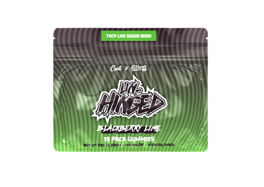 Cali Extrax - Unhinged - Gummies - Blackberry Lime - 7500 MG - Burning Daily
