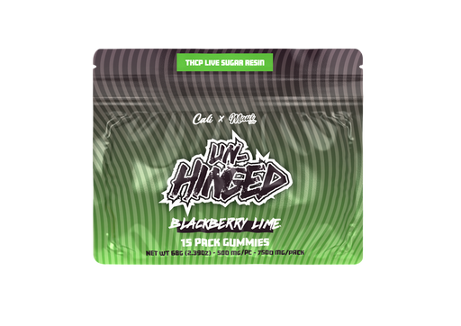 Cali Extrax - Unhinged - Gummies - Blackberry Lime - 7500 MG - Burning Daily