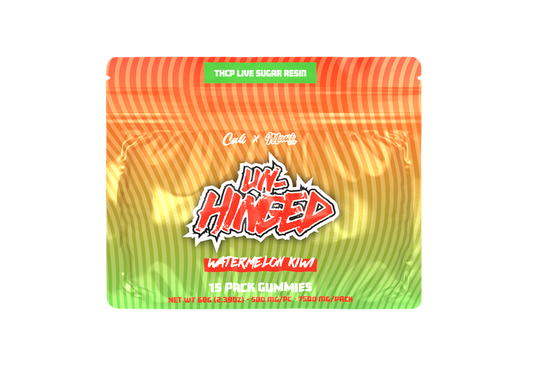 Cali Extrax - Unhinged - Gummies - Watermelon Kiwi - 7500 MG - Burning Daily