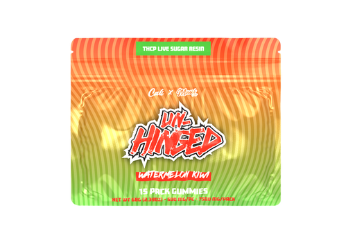 Cali Extrax - Unhinged - Gummies - Watermelon Kiwi - 7500 MG - Burning Daily