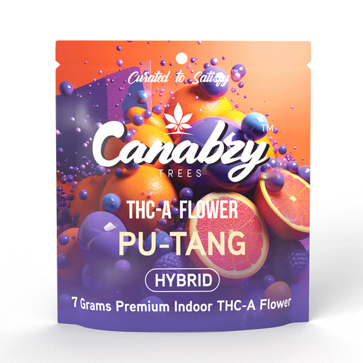 Canabzy - THCA - Flower - Pu-Tang - 7G - Burning Daily