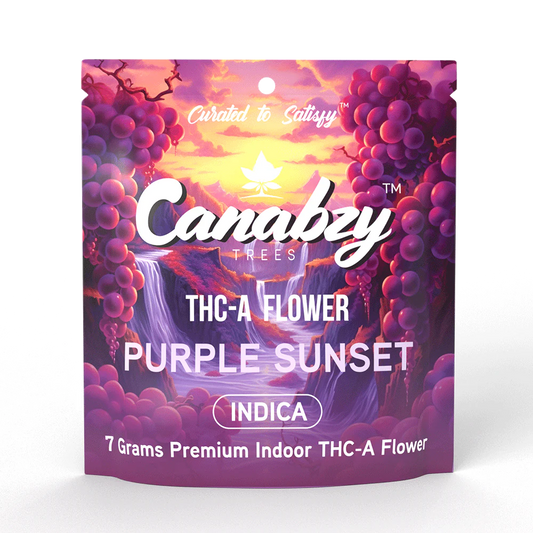 Canabzy - THCA - Flower - Purple Sunset - 7G