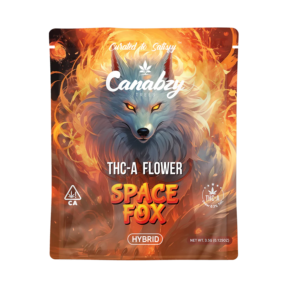 Canabzy - THCA - Flower - Space Fox - 3.5G - Burning Daily