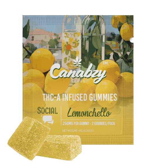 Canabzy - THCA Infused - Gummies - Lemonchello - 500MG