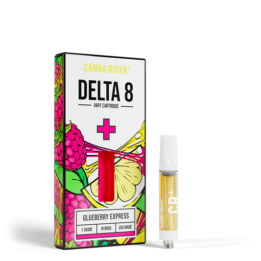 Canna River - Delta 8 - 510 Cartridge - Glueberry Express - 1G