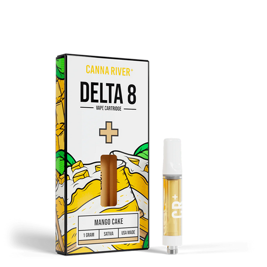 Canna River - Delta 8 - 510 Cartridge - Mango Cake - 1G