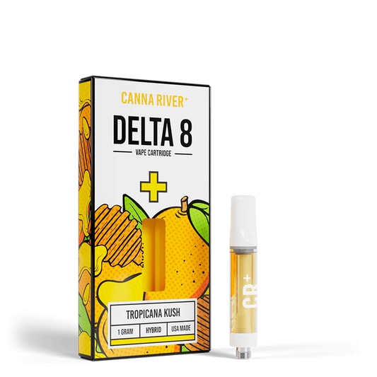 Canna River - Delta 8 - 510 Cartridge - Tropicana Kush - 1G