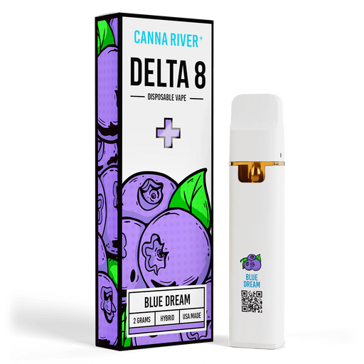 Canna River - Delta 8 - Disposable - Blue Dream - 2G - Burning Daily
