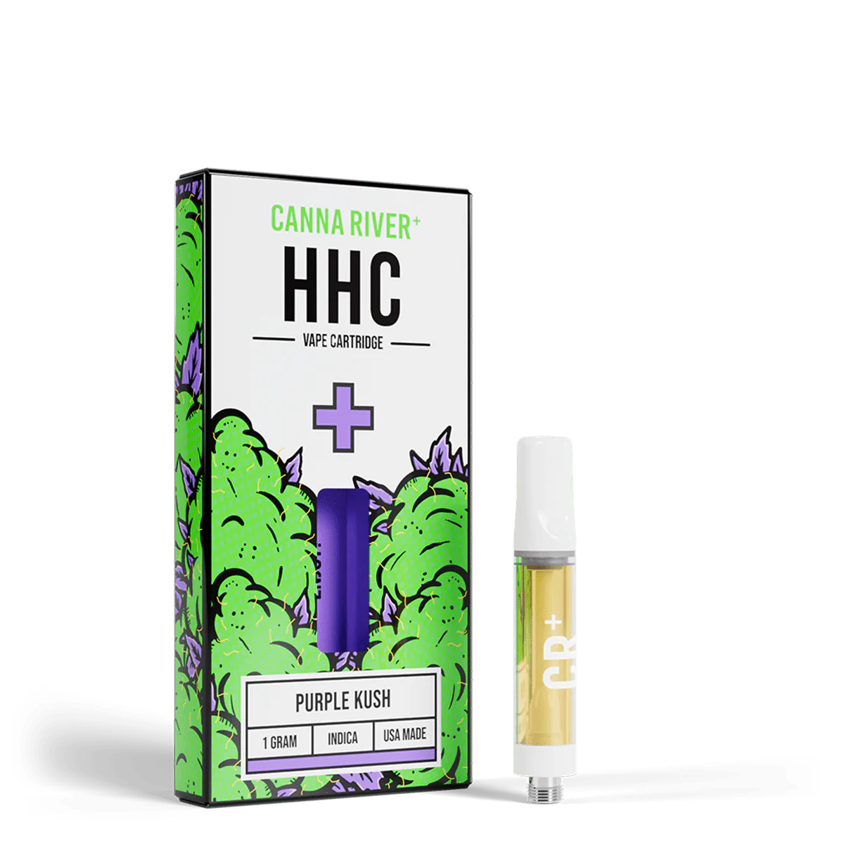 Canna River - HHC - 510 Cartridge - Purple Kush - 1G