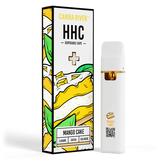 Canna River - Highlighter - HHC - Disposable - Mango Cake - 2G - Burning Daily