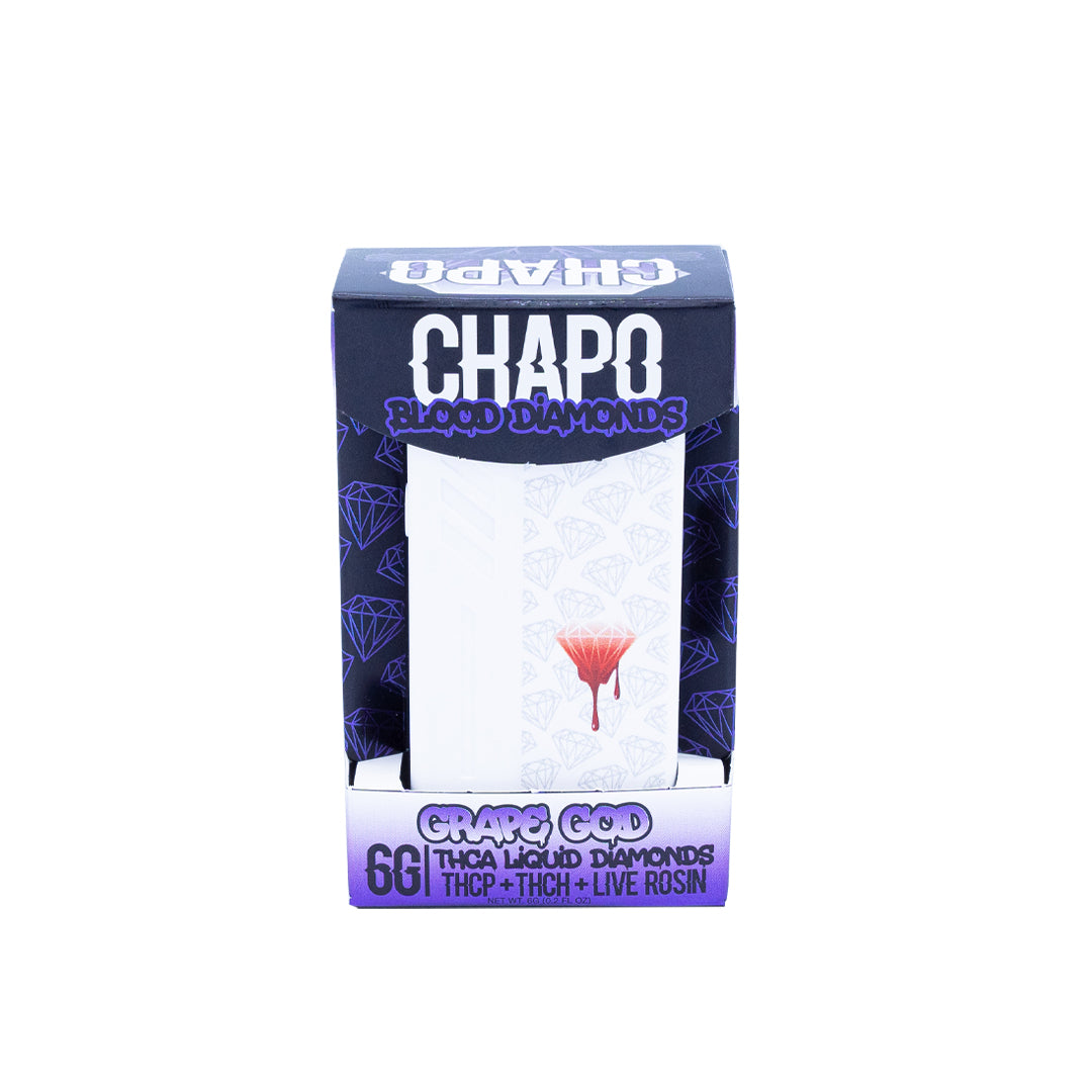 Chapo Extrax - Blood Diamond - THCA - Disposable - Grape God - 6G