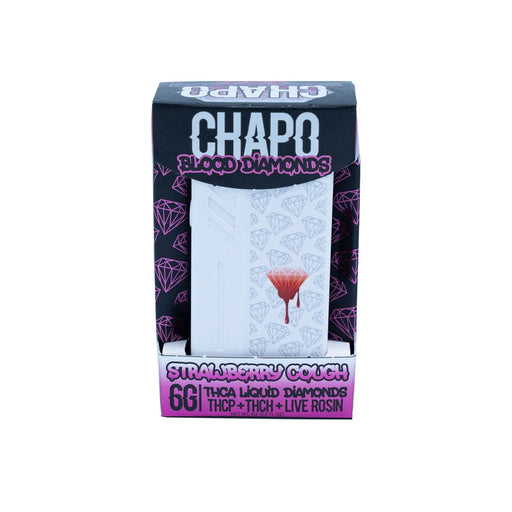 Chapo Extrax - Blood Diamond - THCA - Disposable - Strawberry Cough - 6G - Burning Daily