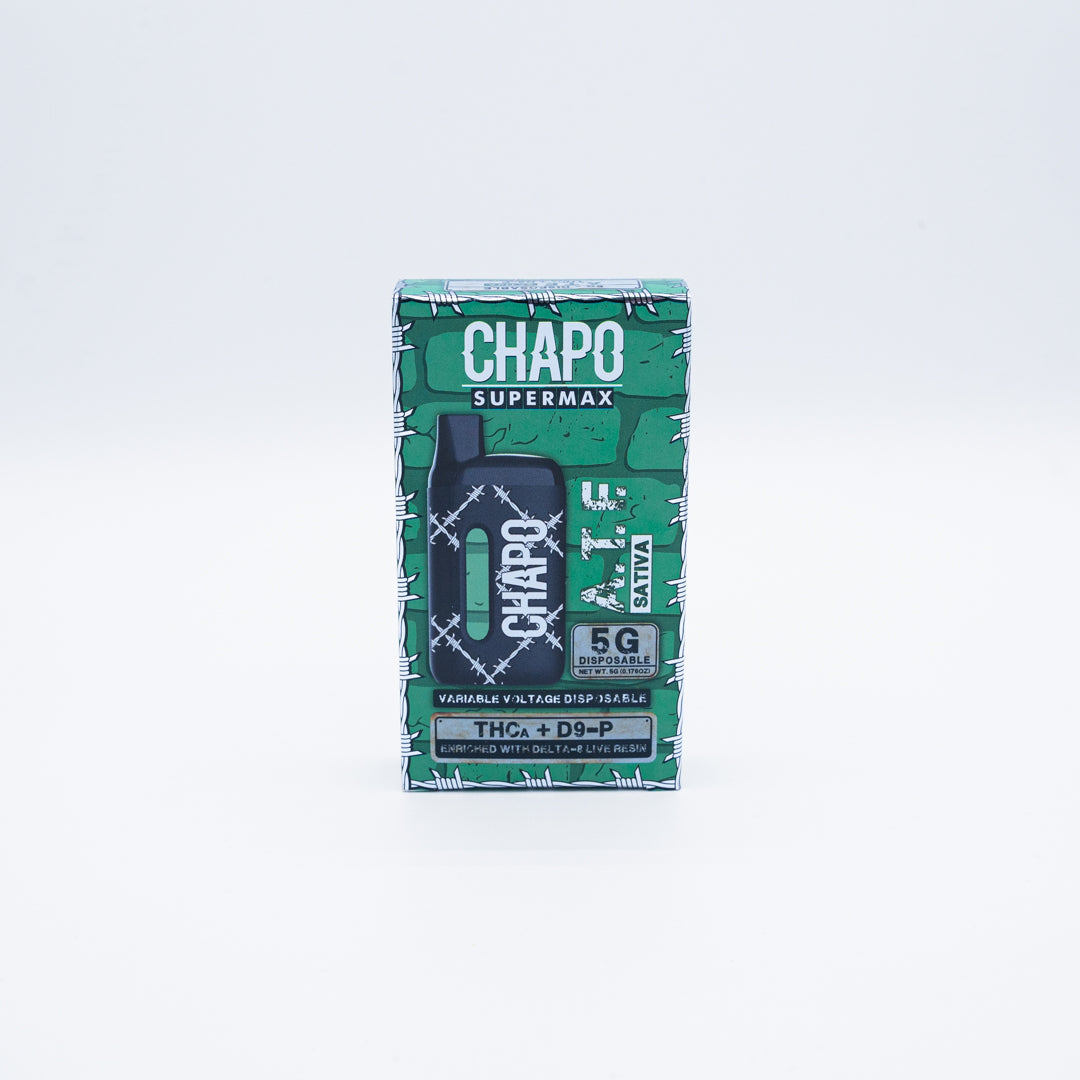 Chapo Extrax - Delta 9P - THCA - Disposable - ATF - 5G - Burning Daily