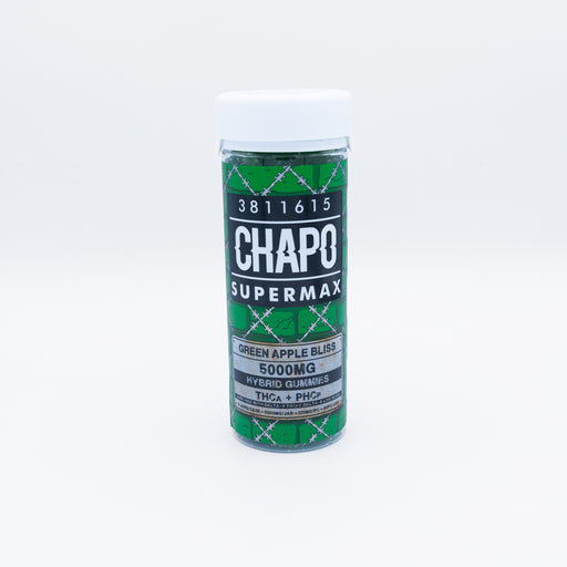 Chapo Extrax - THCA - PHCP - Edible - Gummies - Green Apple Bliss - 5000MG - Burning Daily