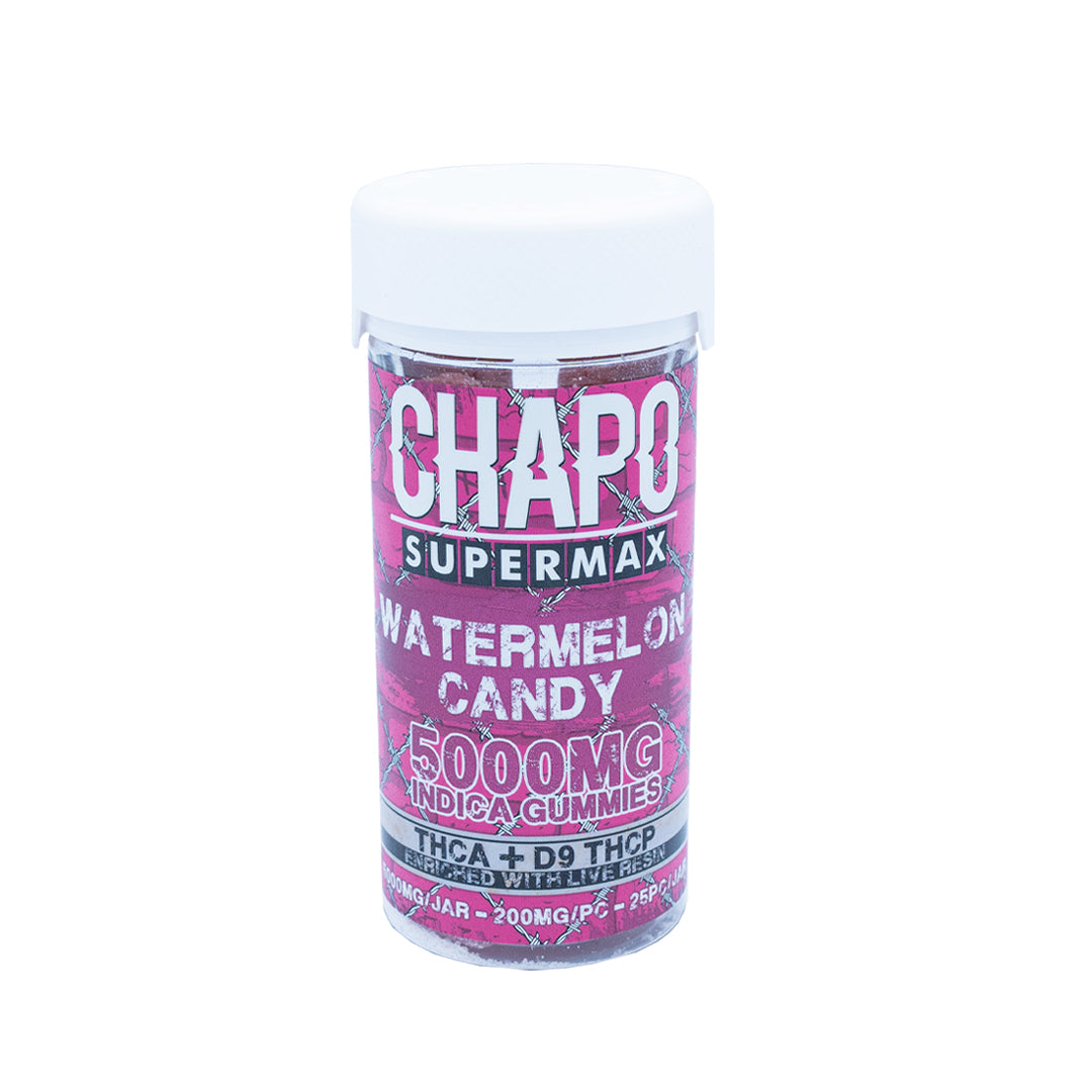 Chapo Extrax - THCA - PHCP - Edible - Gummies - Watermelon Candy - 5000MG