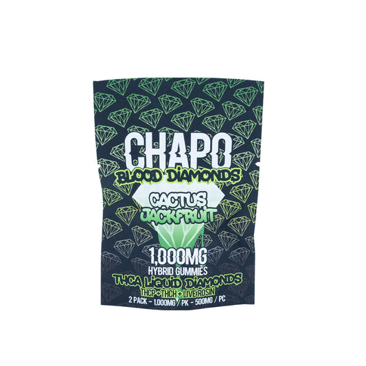 Chapo Extrax - THCA Liquid Diamond - Gummies - Cactus Jackfruit - 1000MG