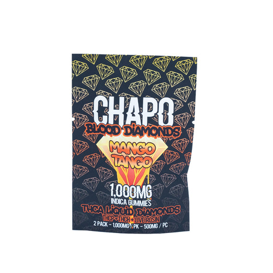 Chapo Extrax - THCA Liquid Diamond - Gummies - Mango Tango - 1000MG