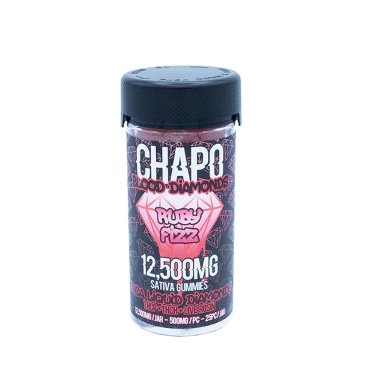 Chapo Extrax - THCA Liquid Diamond - Gummies - Ruby Fizz - 12500MG