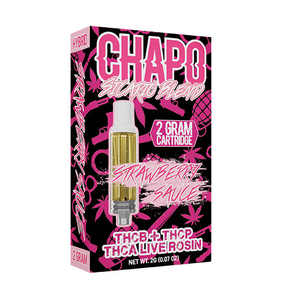 Chapo Extrax - THCA Live Resin - THCP - THCB - Sicario Blend - Cartrid ...