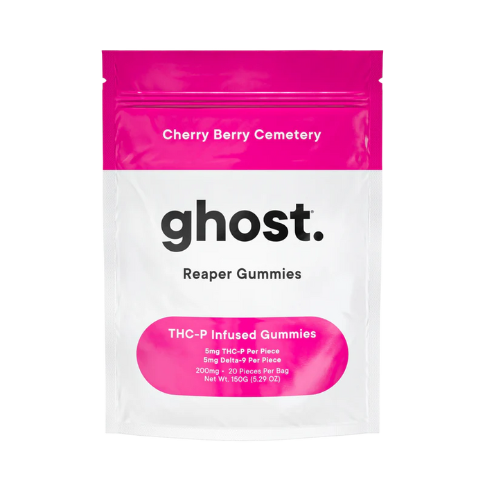 Ghost Hemp - THCP - Delta 9 - Reaper Gummies - 200MG - Burning Daily