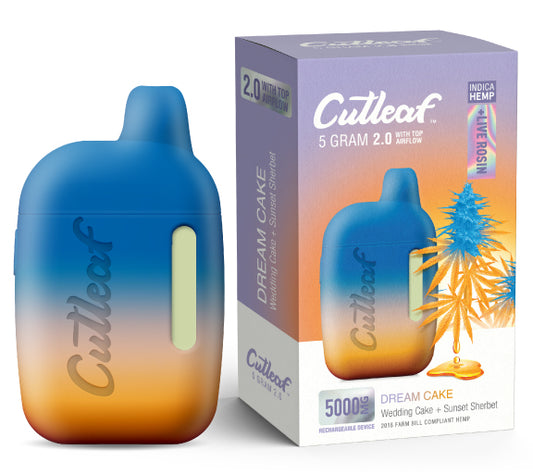 Cutleaf - 2.0 - Live Rosin - Disposable - Zkittlez Cake - 5G