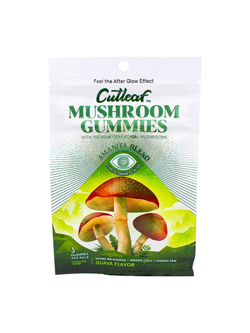 Cutleaf - Amanita Gummies - Guava - 1500MG - Burning Daily