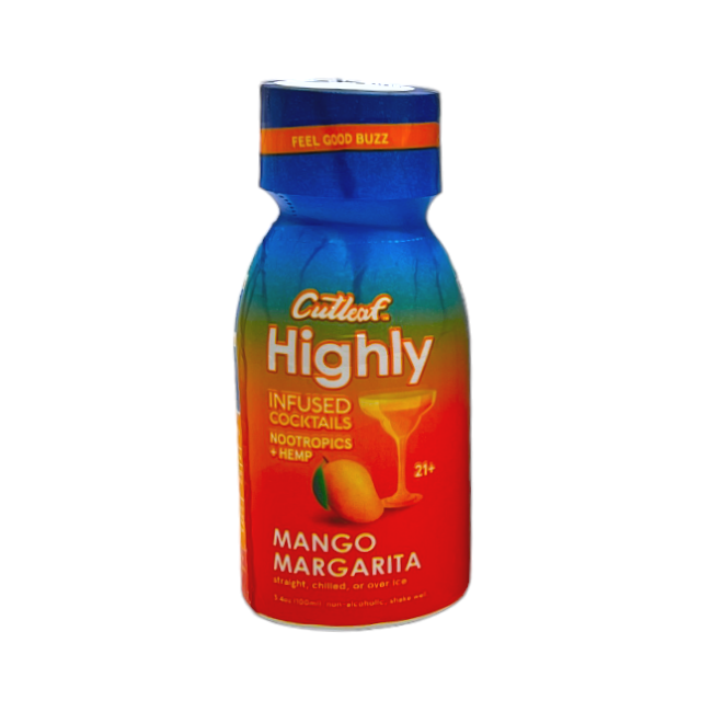 Cutleaf - Highly - Nootropic - Mango Margarita - 3.4OZ - Burning Daily