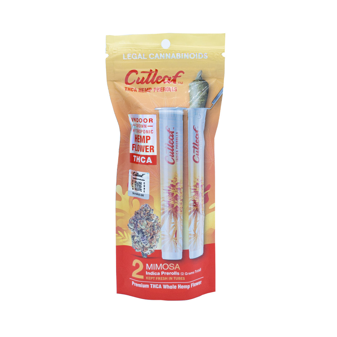 Cutleaf - THCA - Preroll - Mimosa - 2G - Burning Daily