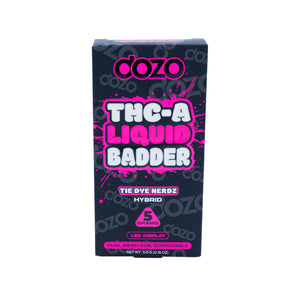 DOZO - THCA - Liquid Badder - Disposable - Tie Dye Nerdz - 5G