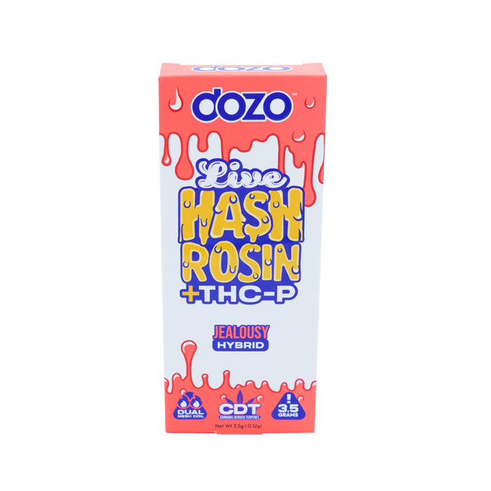DOZO - THCP - Hash Rosin - Disposable - Jealousy - 3.5G - Burning Daily