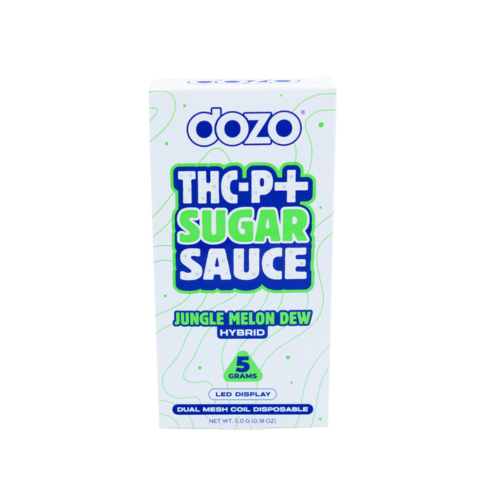 DOZO - THCP - Sugar Sauce - Disposable - Jungle Mellow Dew - 5G - Burning Daily