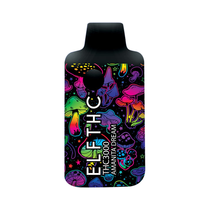 ELFTHC - Delta 8 - THCP - THCX - Limited Edition - Disposable - Amanita Dream - 3G - Burning Daily