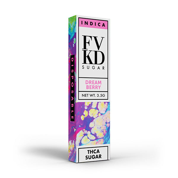 FVKD - THCA - Sugar - Disposable - Dream Berry - 3.5G - Burning Daily