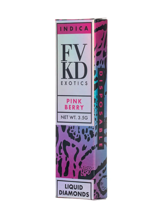 FVKD - THCA Liquid Diamond - Disposable - Pink Berry - 3.5G