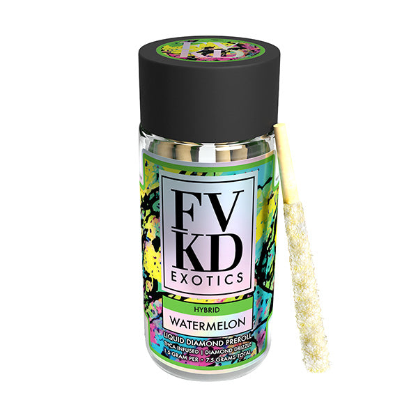 FVKD - THCA Liquid Diamond - Preroll - Watermelon - 7.5G