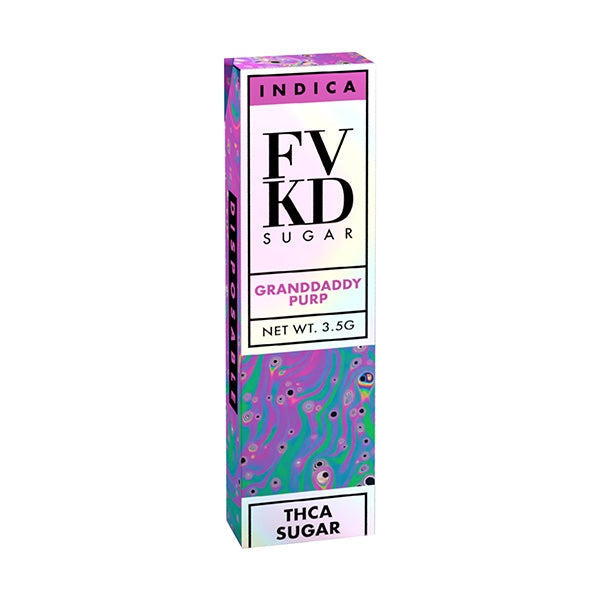 FVKD: THCA Sugar - Indica - Disposable - Granddaddy Purp - Burning Daily