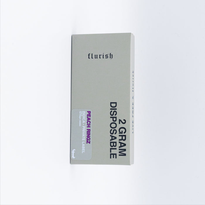 Flurish - THCA - Disposable - Peach Ringz - 2G