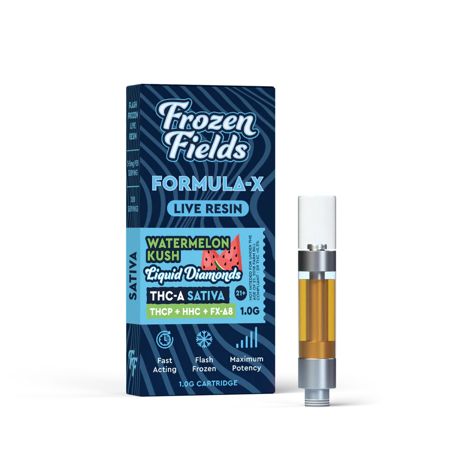 Frozen Fields - THCA - 510 Cartridge - Watermelon Kush - 1G