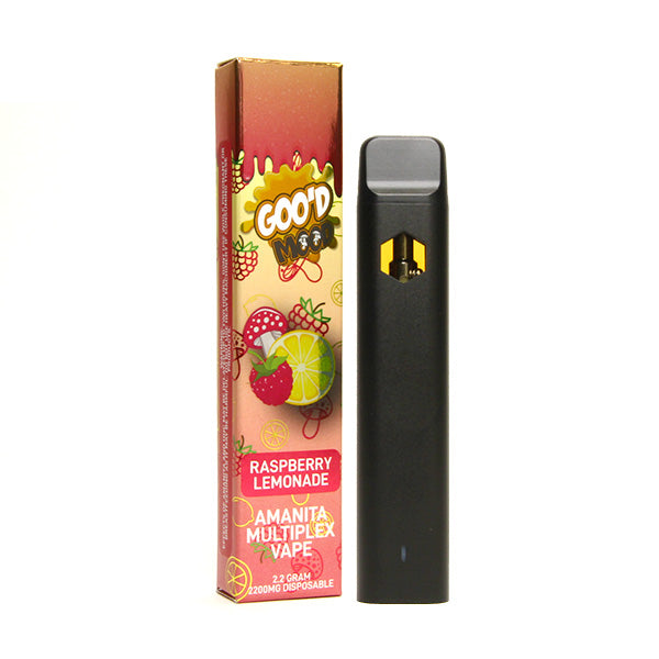 GOO'D Extracts - Amanita - HHC - Disposable - Raspberry Lemonade - 2.2G